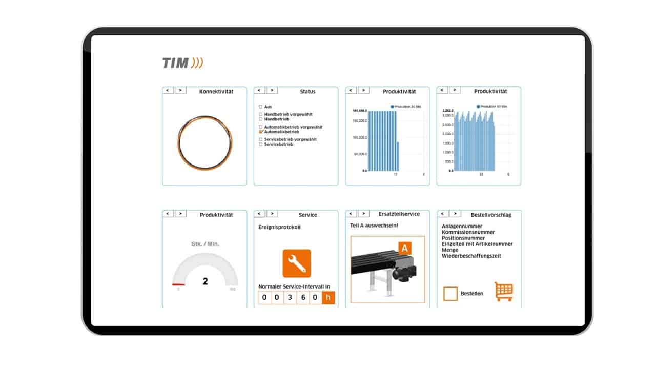 Anlagensteuerung: HMI und Routenmanagement für Shuttle