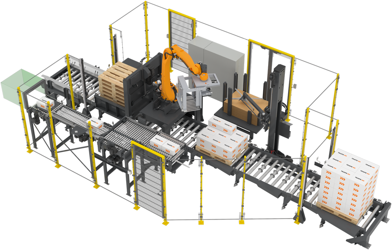 TRAPO Palettierer In-Line TRAPO Palettierer In-Line